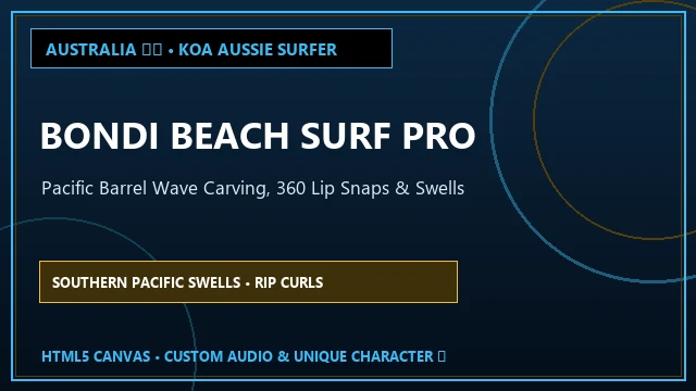 Australia: Bondi Beach Surf Pro (Big Wave Longboarder)