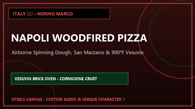 Italy: Napoli Wood-Fired Pizzeria (Master Pizzaiolo)