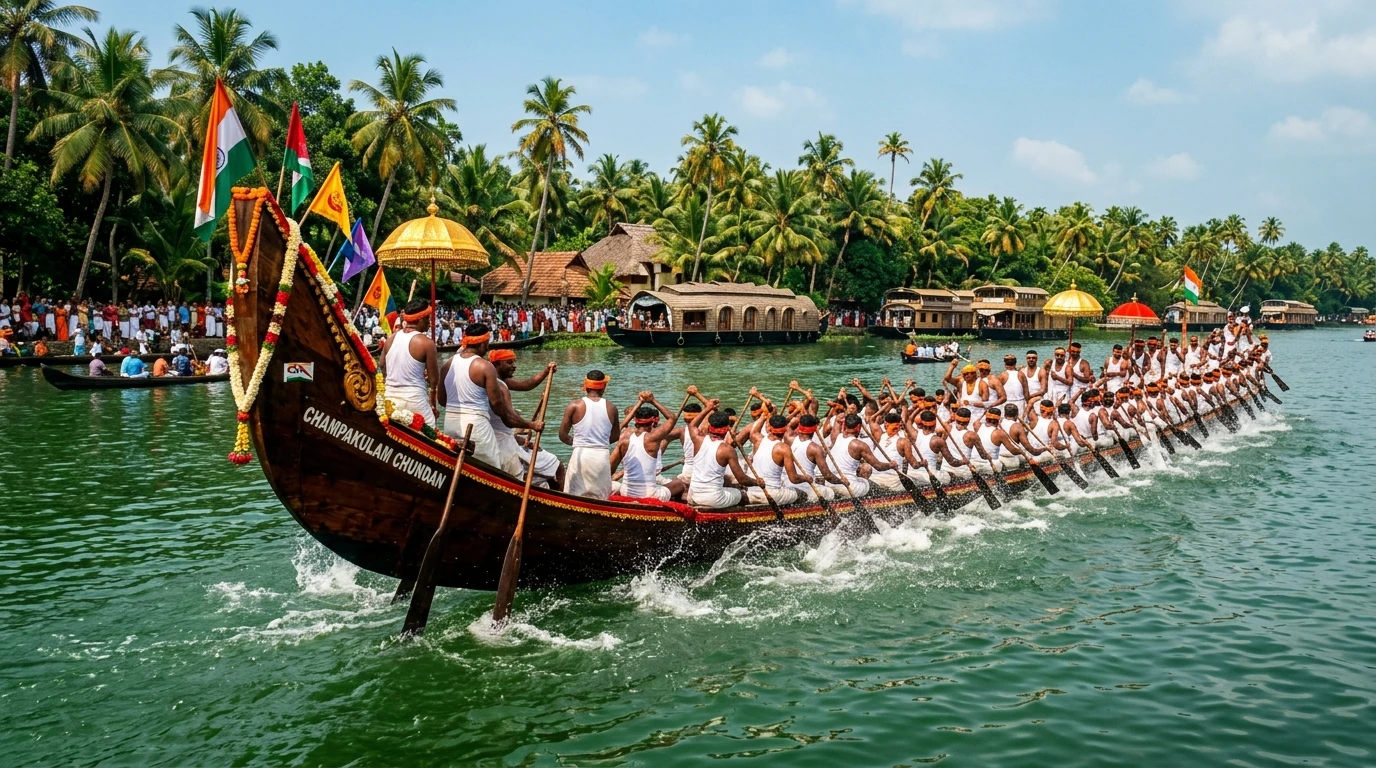 Vallam Kali: Kerala Snake Boat Race (വള്ളംകളി - Nehru Trophy Chundan Regatta)