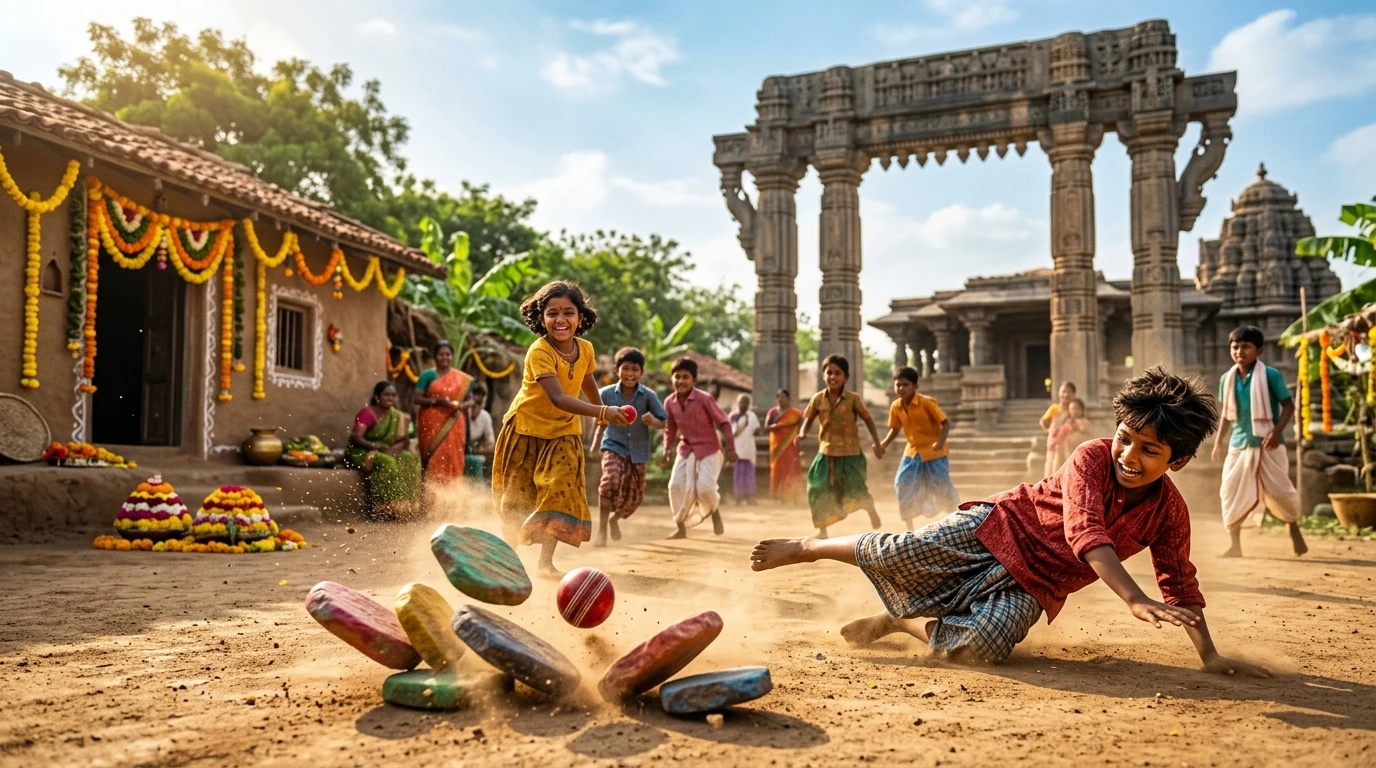 Yedu Penkulata: Telangana Seven Stones (ఏడు పెంకులాట - Lagori Championship)